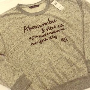 NWT Abercrombie & Fitch sweatshirt